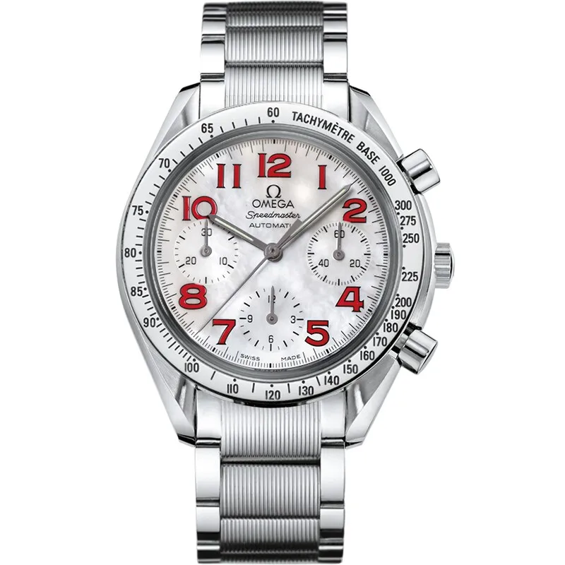 Omega Speedmaster Reduced Ladies 3534.79.00, reference 3534.79.00, white dial, stainless steel case