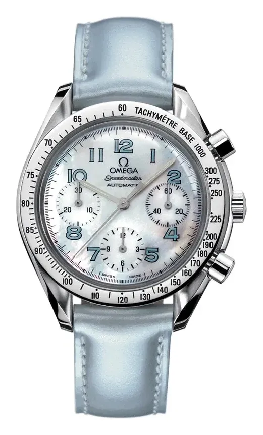 Omega Speedmaster Reduced Ladies 3802.71.53, reference 3802.71.53, white dial, stainless steel case