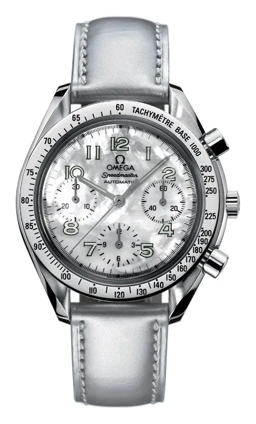 Omega Speedmaster Reduced Ladies 3802.72.55, reference 3802.72.55, white dial, stainless steel case