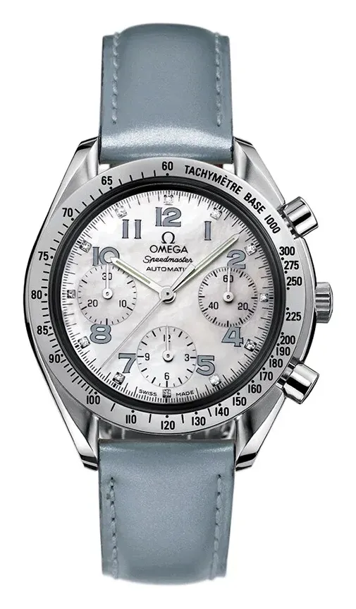 Omega Speedmaster Reduced Ladies 3802.77.55, reference 3802.77.55, white dial, stainless steel case