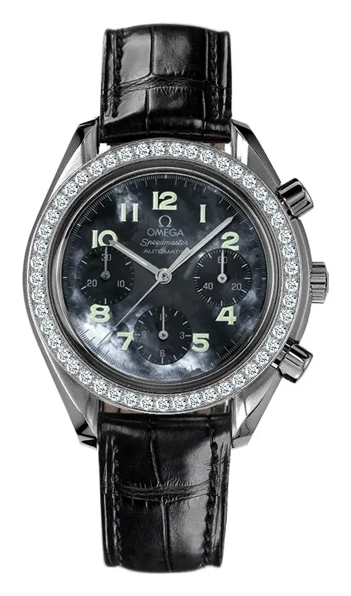 Omega Speedmaster Reduced Ladies 3815.73.31, reference 3815.73.31, black dial, stainless steel case