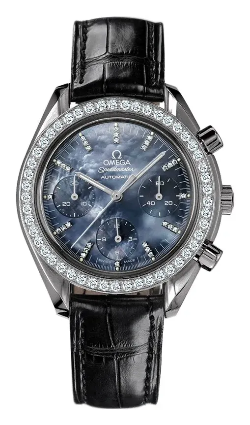 Omega Speedmaster Reduced Ladies 3815.76.31, reference 3815.76.31, black dial, stainless steel case