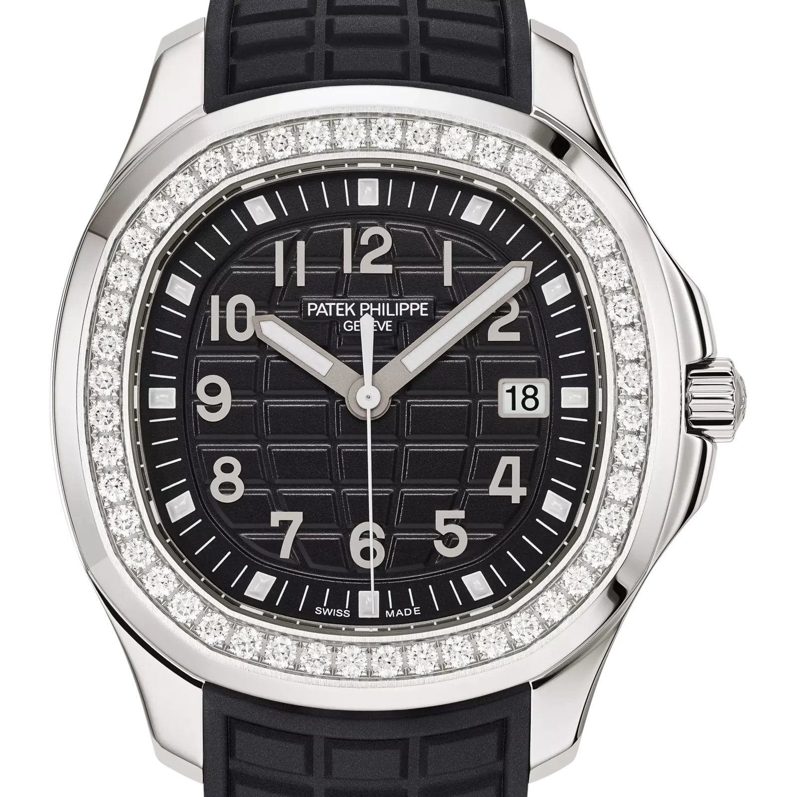 Patek Philippe Aquanaut Luce 5267/200A, reference 5267/200A-001, black dial, stainless steel case