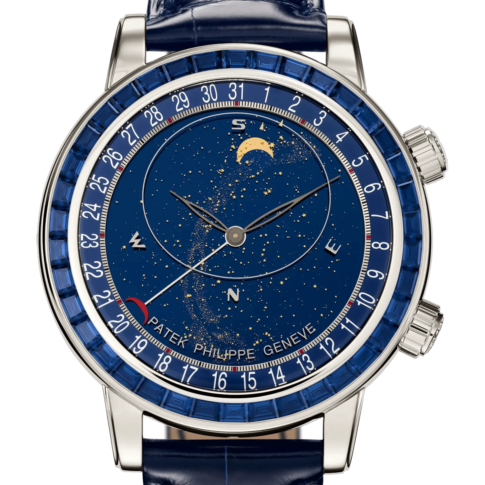 Patek Philippe Grand Complications 6104/11P-010, reference 6104/11P-010, platinum case