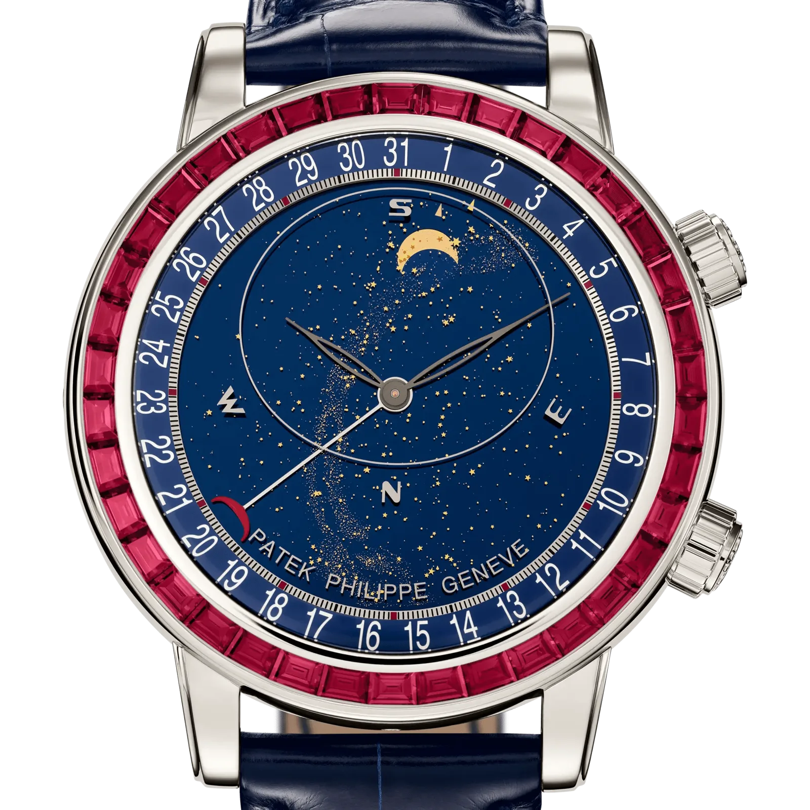 Patek Philippe Grand Complications 6104/12P-010, reference 6104/12P-010, platinum case
