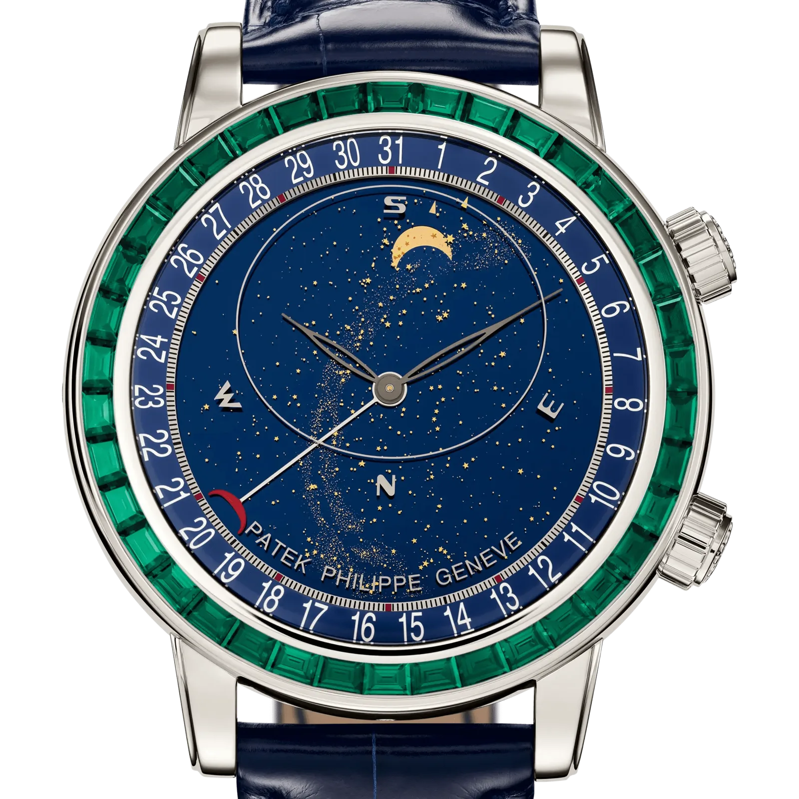 Patek Philippe Grand Complications 6104/13P-010, reference 6104/13P-010, platinum case