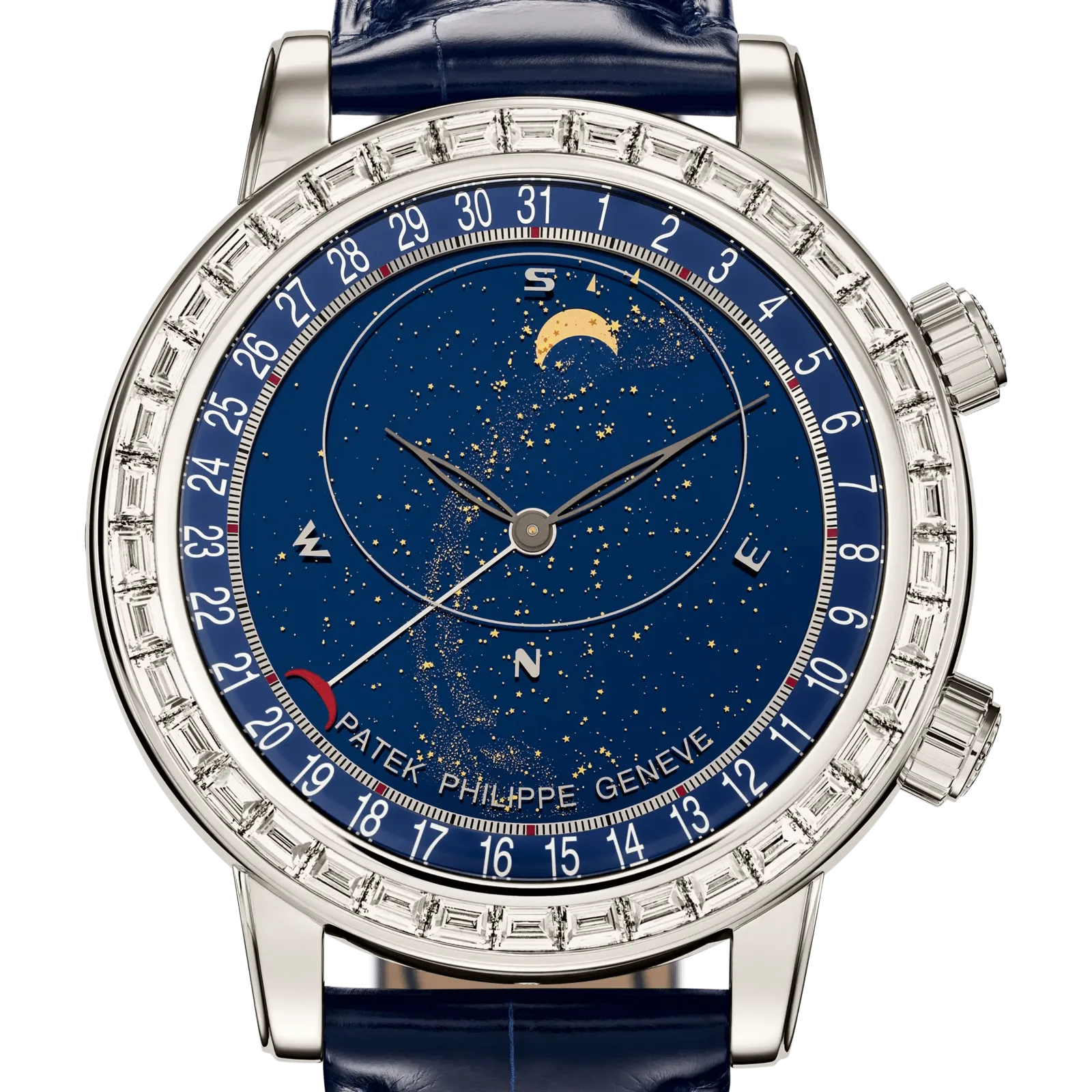 Patek Philippe Grand Complications 6104P-010, reference 6104P-010, platinum case