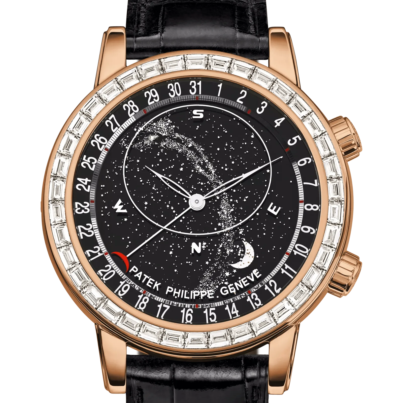 Patek Philippe Grand Complications 6104R-001, reference 6104R-001, rose gold case