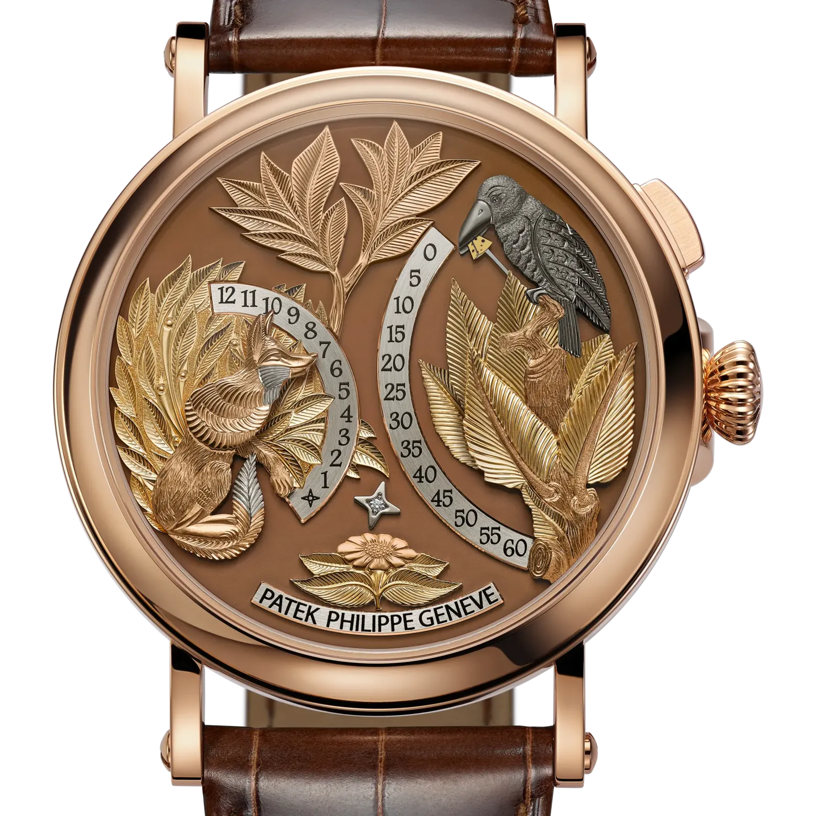 Patek Philippe Complications 5249R, reference 5249R-001, brown dial, rose gold case