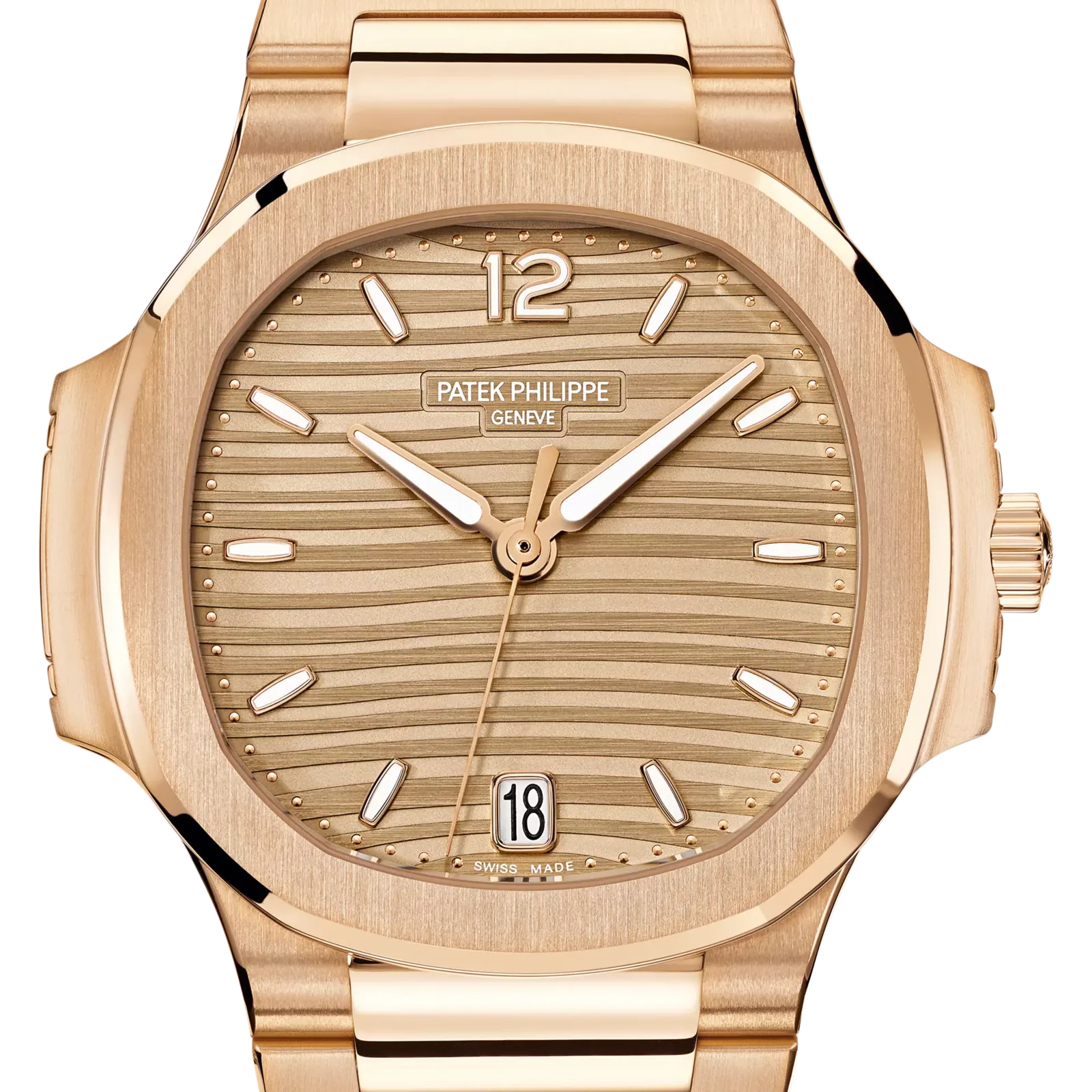 Patek Philippe Nautilus 7118/1R, reference 7118/1R-010, brown dial, rose gold case