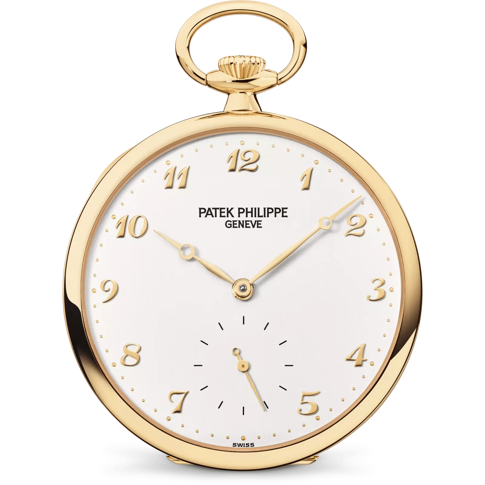 Patek Philippe Lépine-Style Pocket Watch, reference 973J-001, yellow gold case