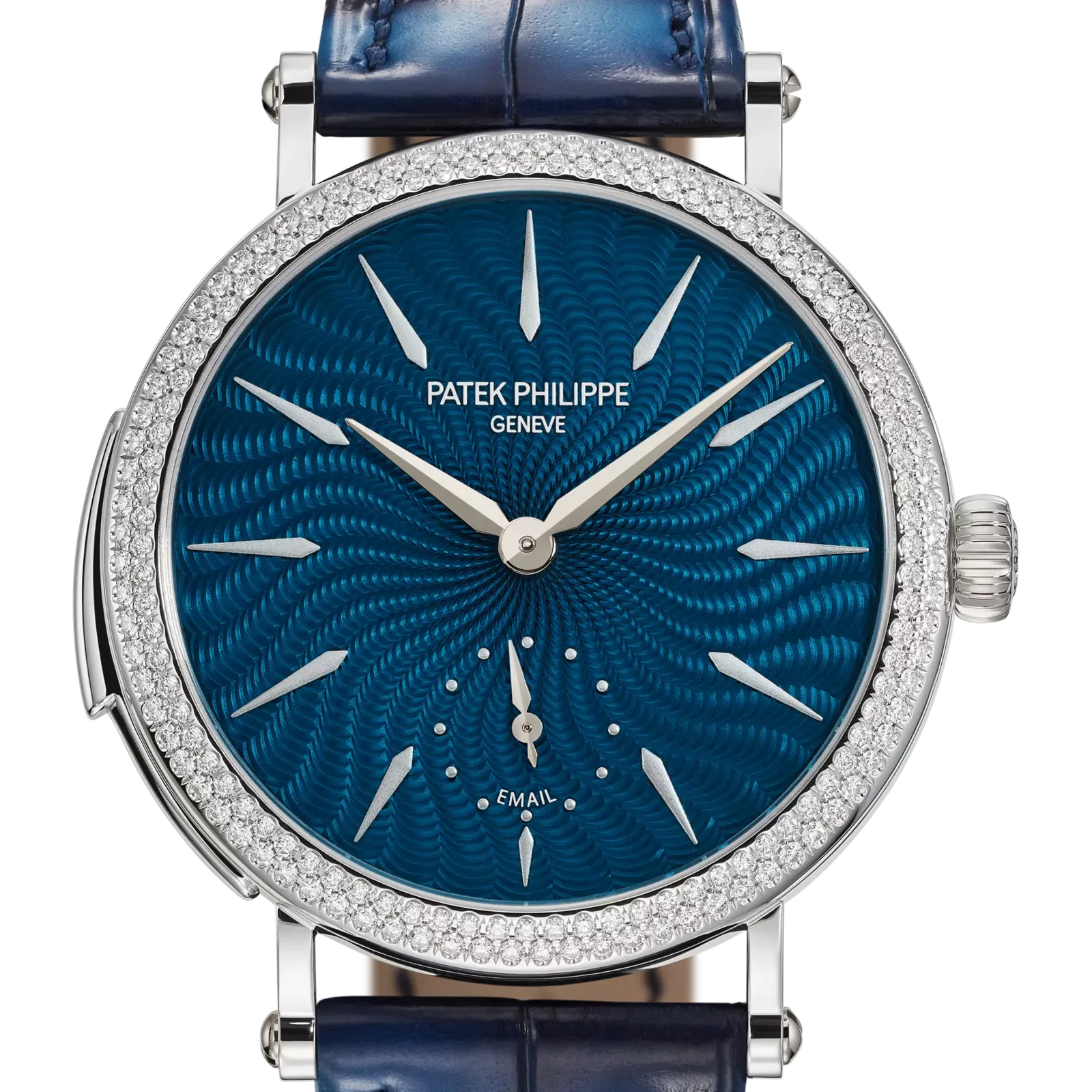 Patek Philippe Grand Complications 7040/250G-001, reference 7040/250G-001, blue dial, white gold case