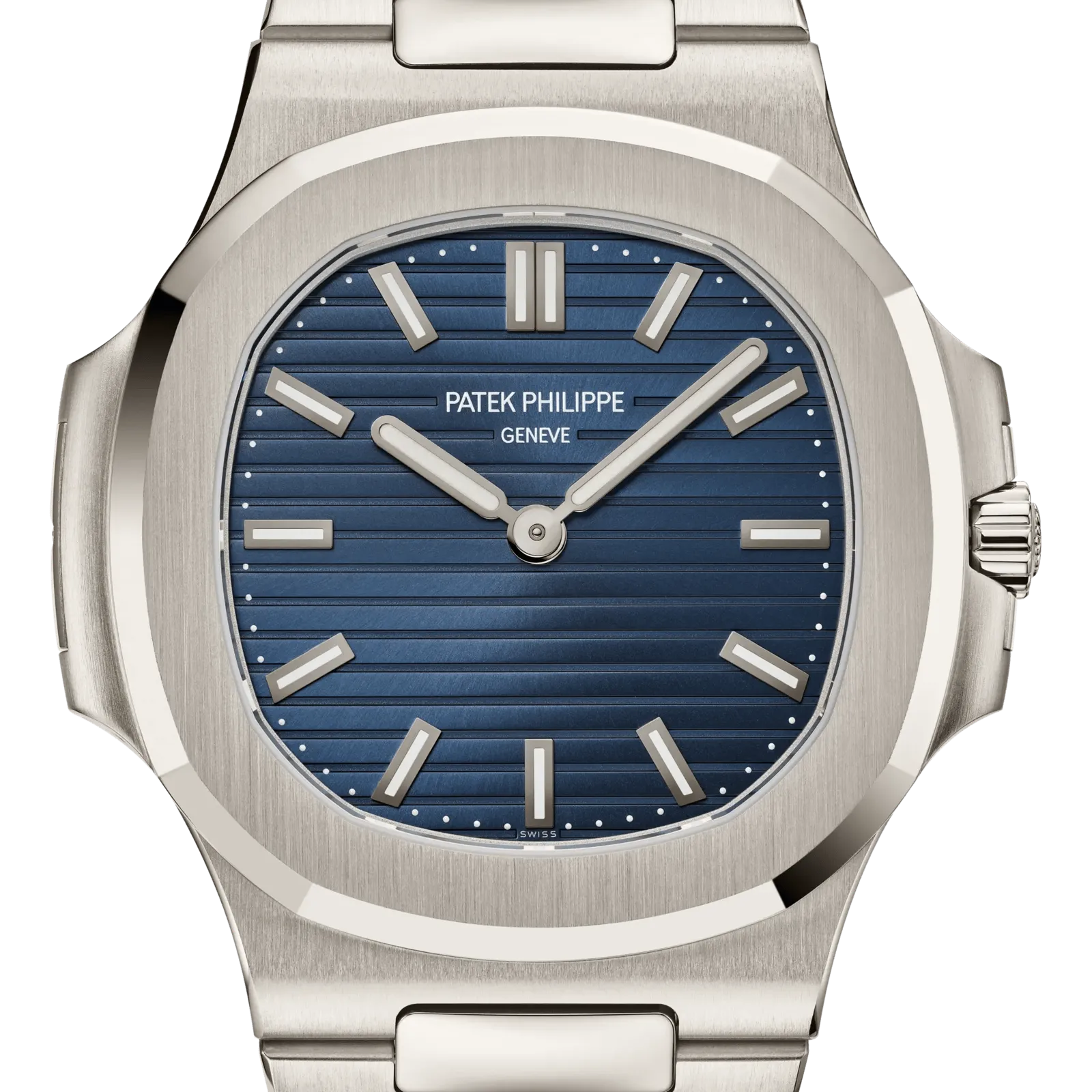 Patek Philippe Nautilus 5610/1P, reference 5610/1P-001, blue dial, platinum case