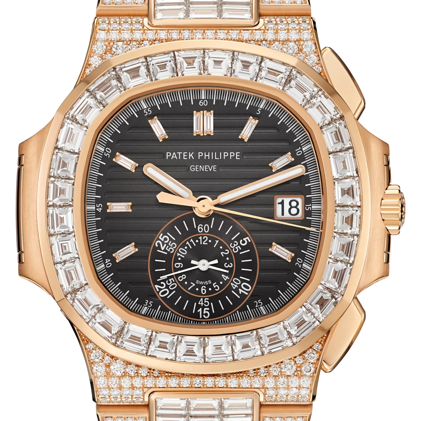Patek Philippe Nautilus 5980/1400R-011, reference 5980/1400R-011, rose gold case