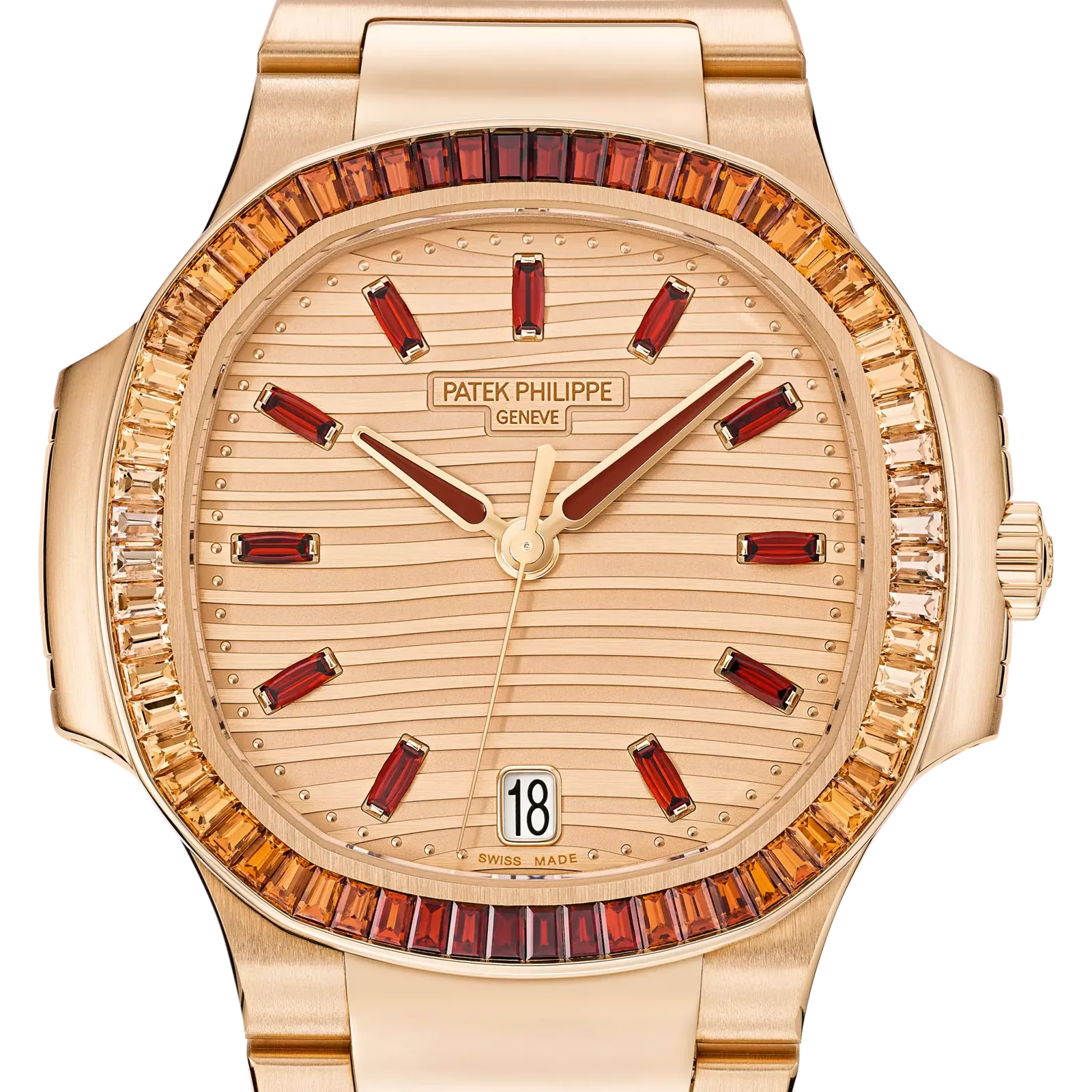 Patek Philippe Nautilus 7118/1300R-001, reference 7118/1300R-001, rose gold case