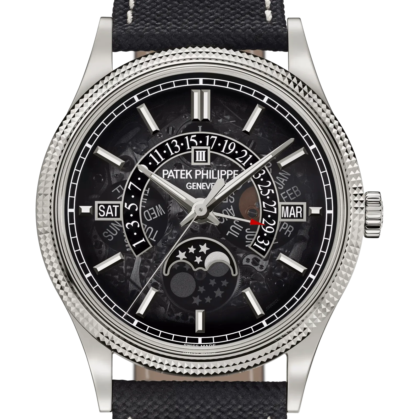 Patek Philippe Retrograde Perpetual Calendar, reference 6159G-001, white gold case