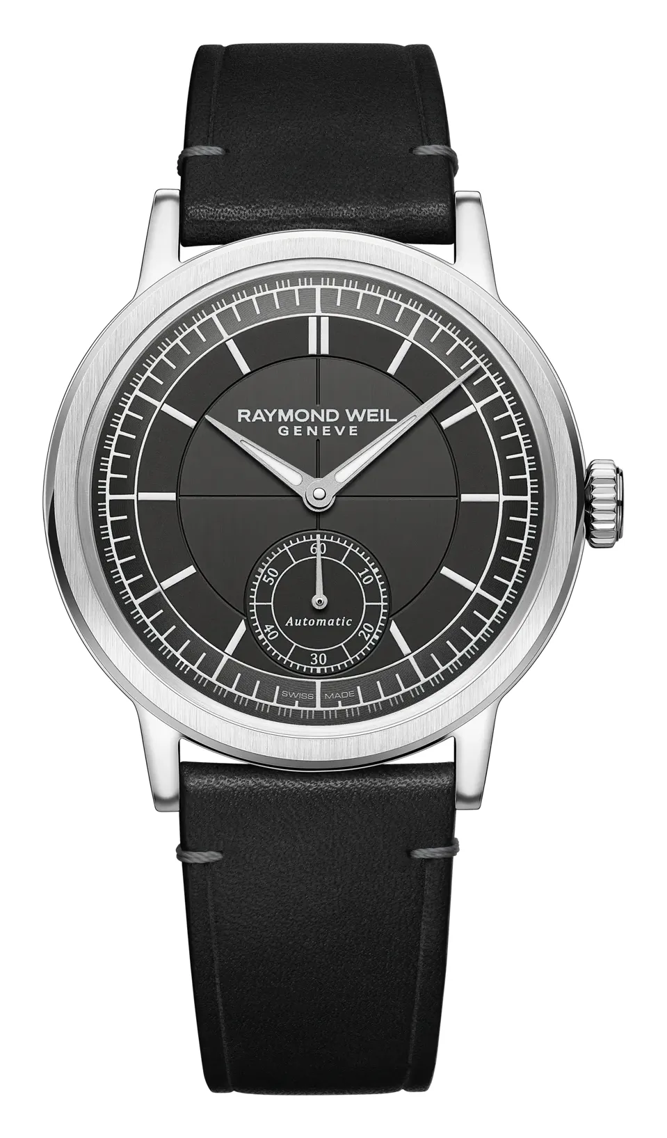 Raymond Weil Freelancer 39 mm 2930, reference 2930-STC-60001, grey dial, stainless steel case