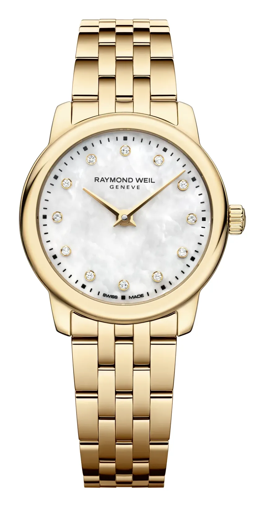 Raymond Weil Toccata 24 mm 5024, reference 5024-P-97081, white dial, stainless steel case