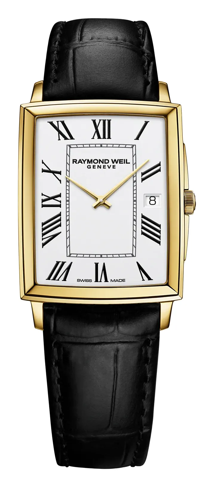 Raymond Weil Toccata 37 mm 5425, reference 5425-PC-00300, white dial, stainless steel case
