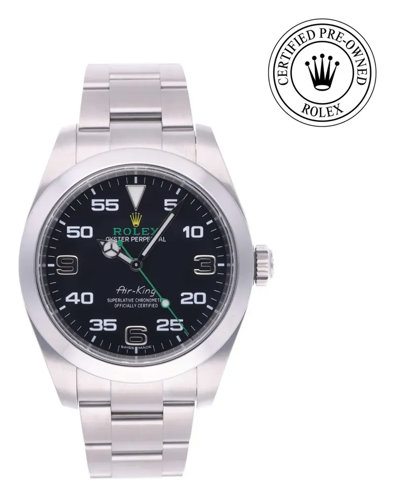 Rolex Air-King 116900, reference 116900, black dial, stainless steel case