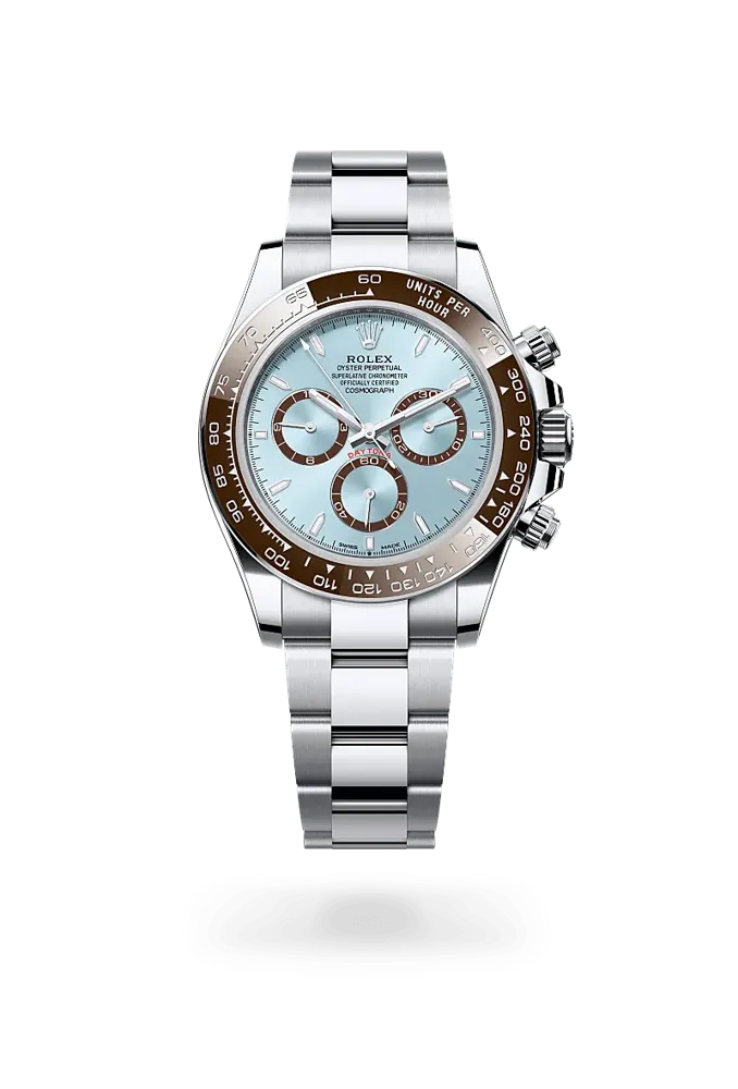Rolex Cosmograph Daytona 126506, reference 126506-0001, blue dial, platinum case