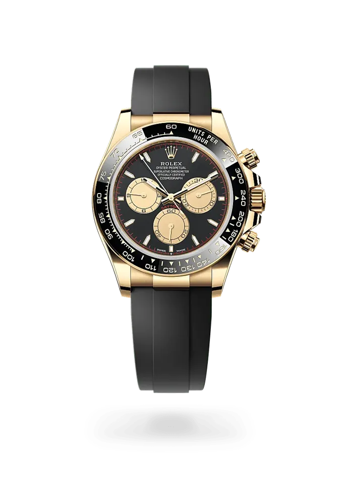 Rolex Cosmograph Daytona 126518LN, reference 126518LN-0004, black dial, yellow gold case