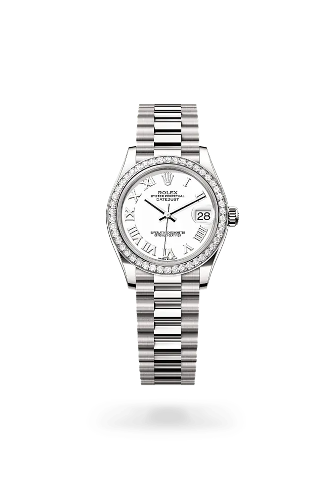 Rolex Datejust 278289RBR, reference 278289RBR-0007, white gold case