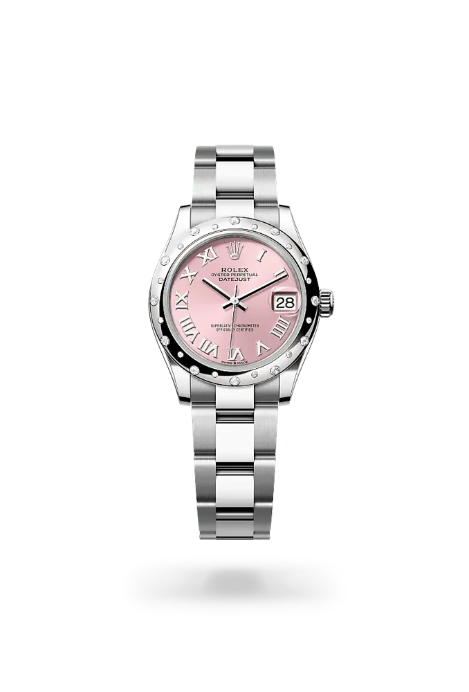 Rolex Datejust 31 278344RBR, reference 278344RBR-0021, stainless steel and white gold case