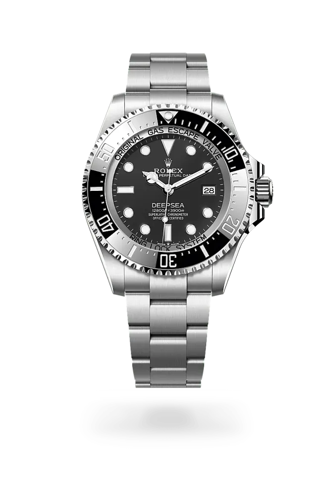Rolex Deepsea 136660, reference 136660-0006, black dial, stainless steel case
