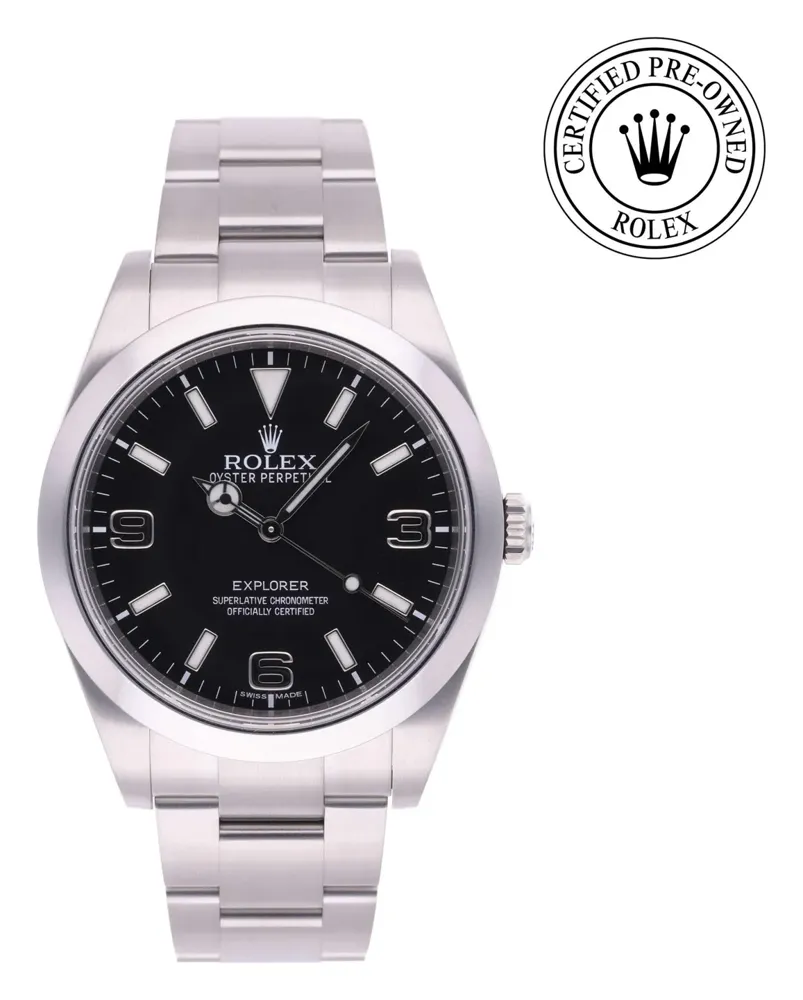 Rolex Explorer 214270, reference 214270, black dial, stainless steel case