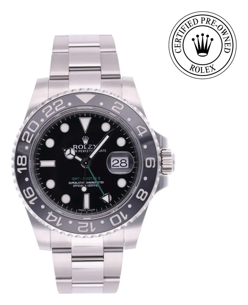 Rolex GMT-Master II 116710LN, reference 116710LN, black dial, stainless steel case