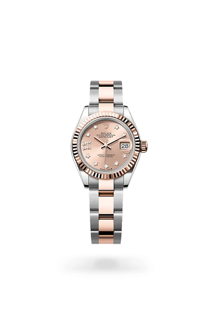 Rolex Lady-Datejust 279171, reference 279171-0028, stainless steel and rose gold case