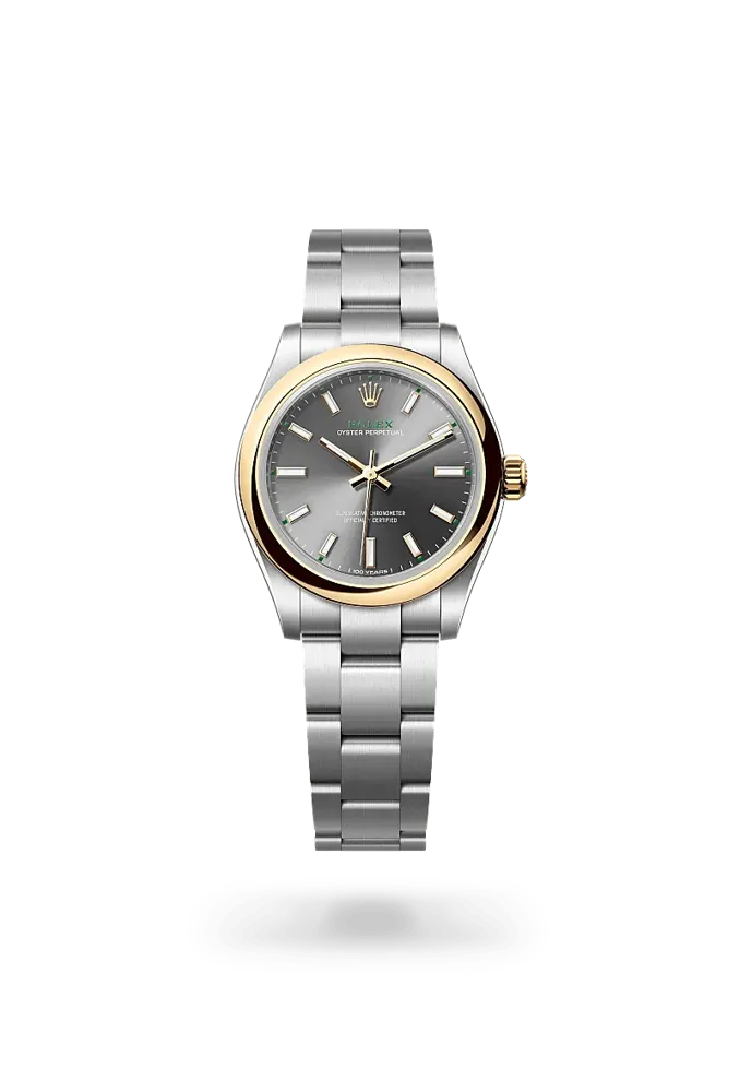 Rolex Oyster Perpetual 31 277203, reference 277203-0001, stainless steel and yellow gold case