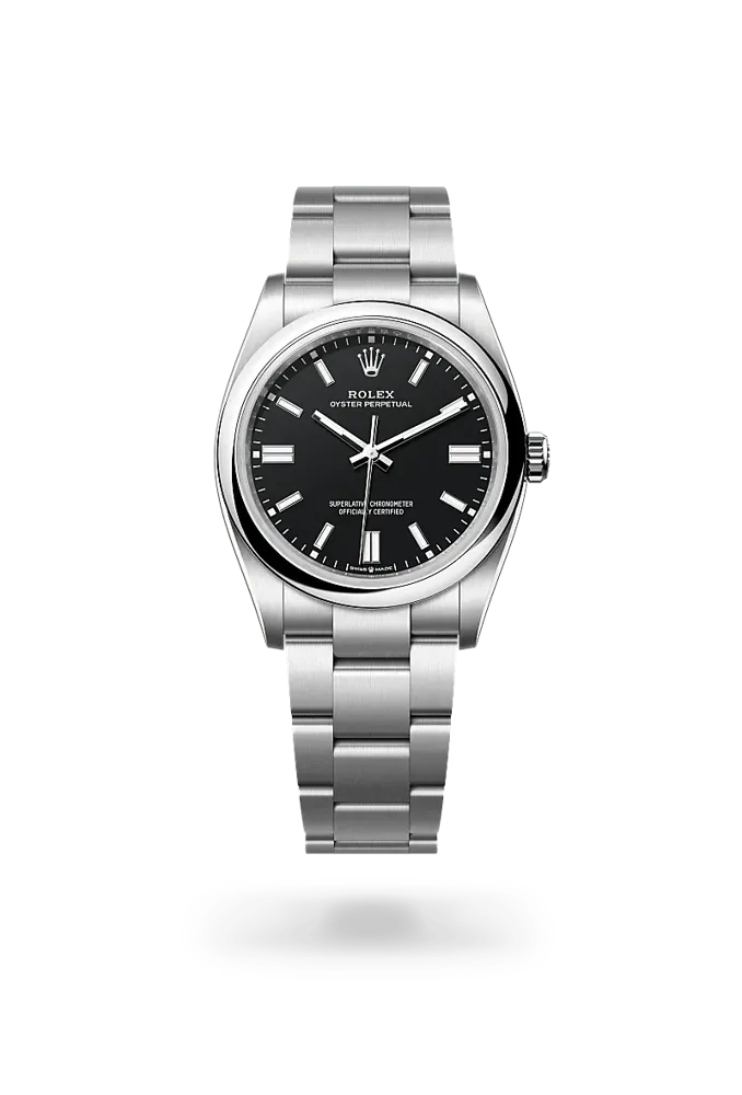 Rolex Oyster Perpetual 36 126000, reference 126000-0014, black dial, stainless steel case