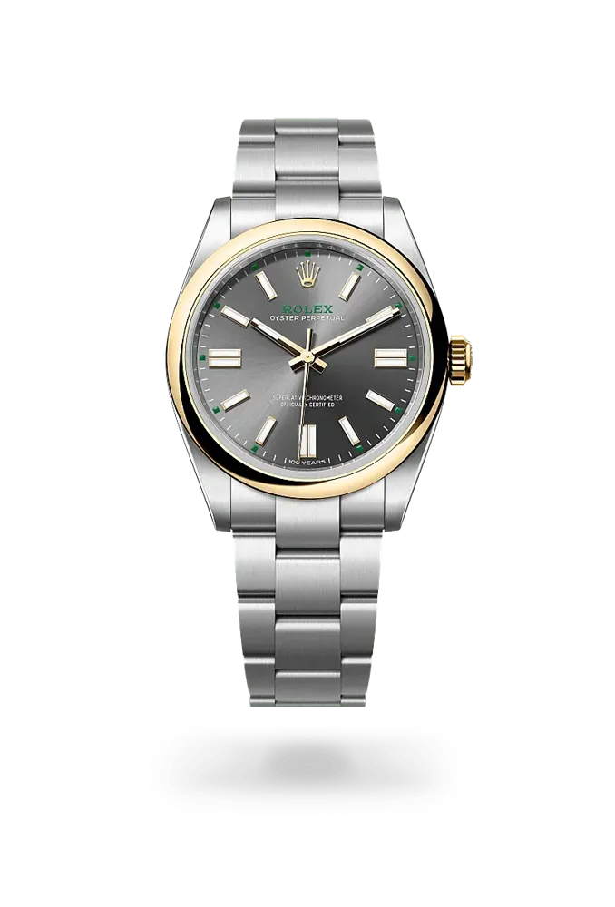 Rolex Oyster Perpetual 41 134303, reference 134303-0001, stainless steel and yellow gold case