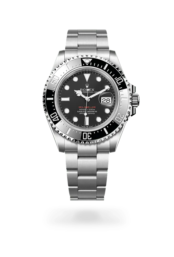 Rolex Sea-Dweller 126600, reference 126600-0002, black dial, stainless steel case