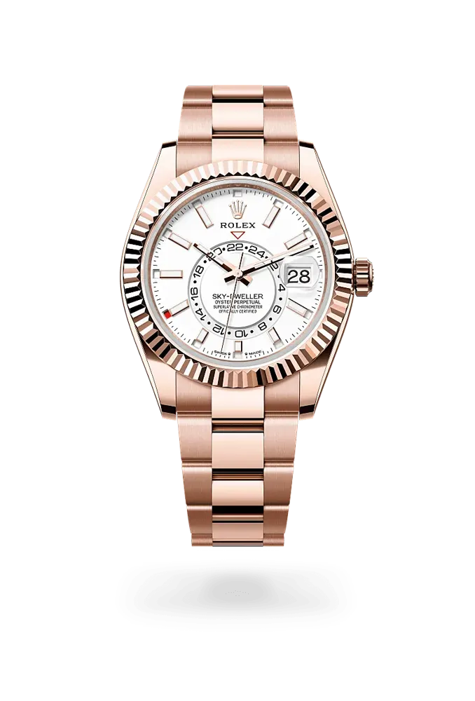 Rolex Sky-Dweller 336935, reference 336935-0003, rose gold case
