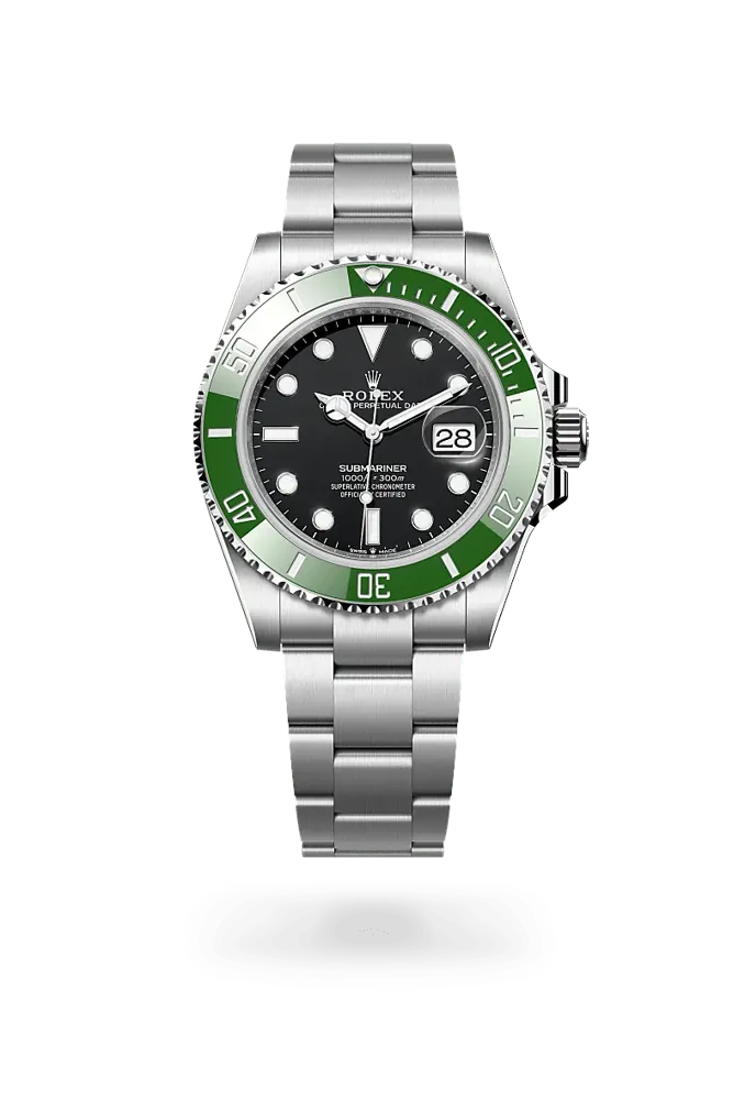 Rolex Submariner Date 126610LV, reference 126610LV-0002, black dial, stainless steel case