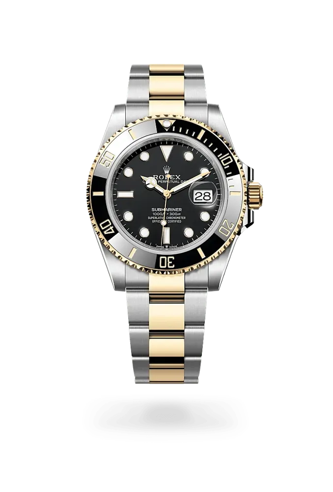 Rolex Submariner Date 126613LN, reference 126613LN-0002, black dial, stainless steel and yellow gold case