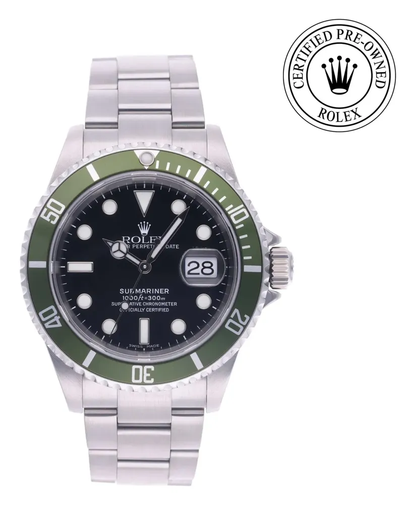 Rolex Submariner Date 16610LV, reference 16610LV, black dial, stainless steel case