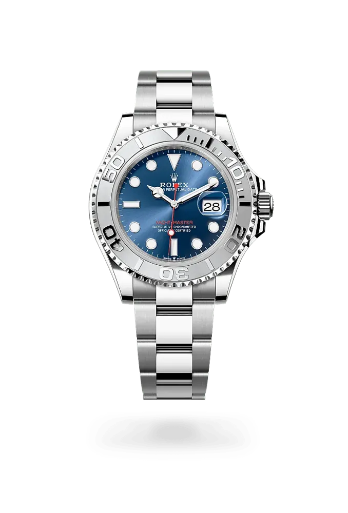 Rolex Yacht-Master 40 126622, reference 126622-0002, blue dial, stainless steel and platinum case