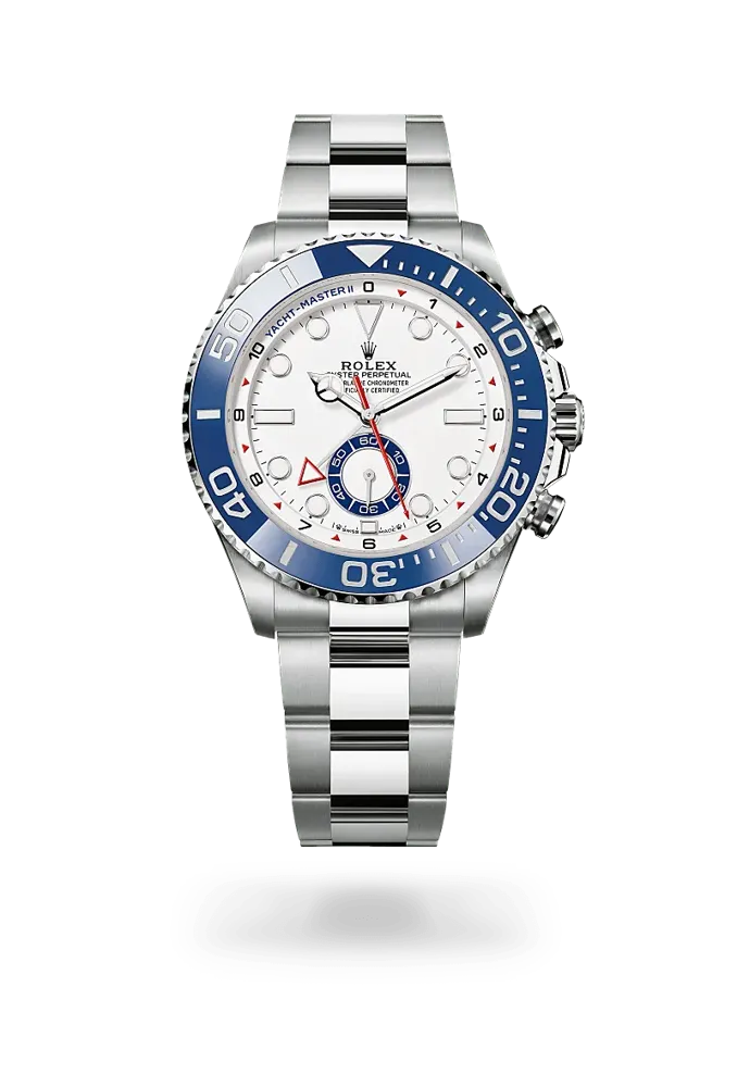 Rolex Yacht-Master II 126680, reference 126680-0001, white dial, stainless steel case