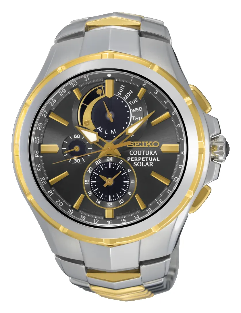 Seiko Coutura SSC376P9, reference SSC376P9, stainless steel case