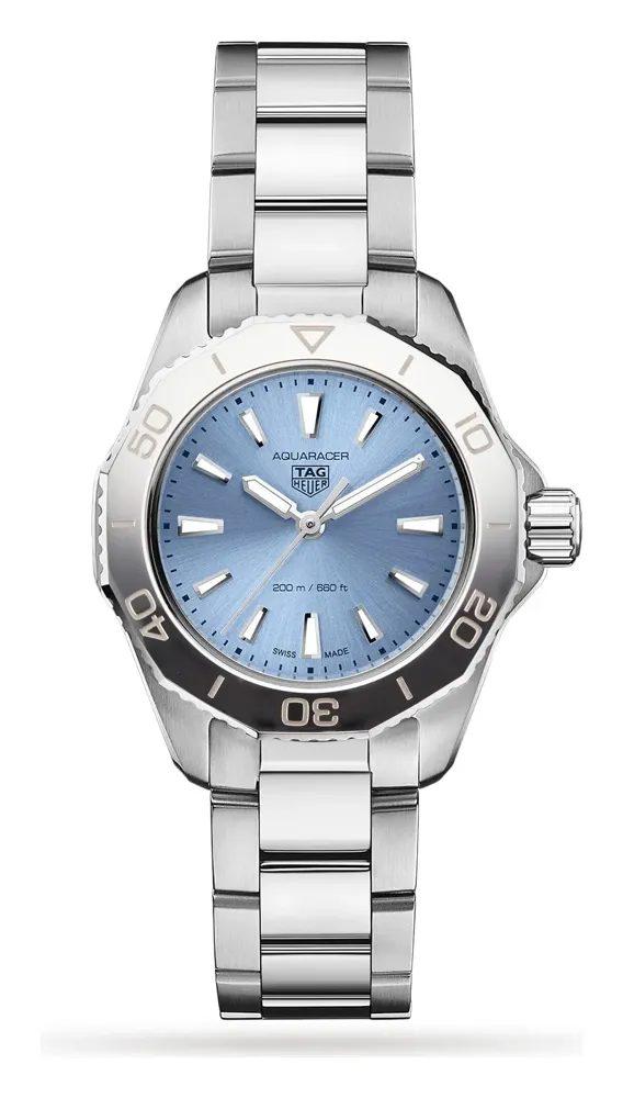 TAG Heuer Aquaracer 200M, reference WBP1415.BA0622, blue dial, stainless steel case