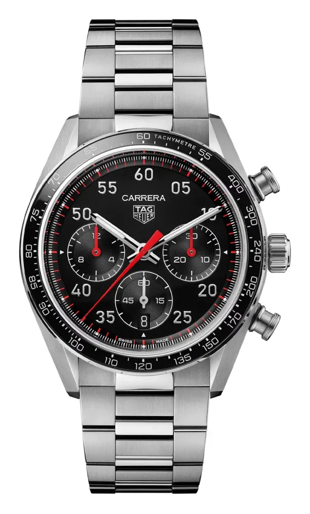 TAG Heuer Carrera Chronograph Sport 42 Black, reference CDB2110.BA0054, black dial, stainless steel case