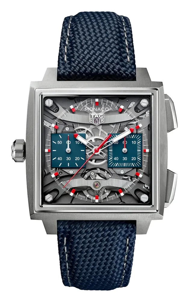 TAG Heuer Monaco Evergraph, reference CEW5181.FT8123, titanium case