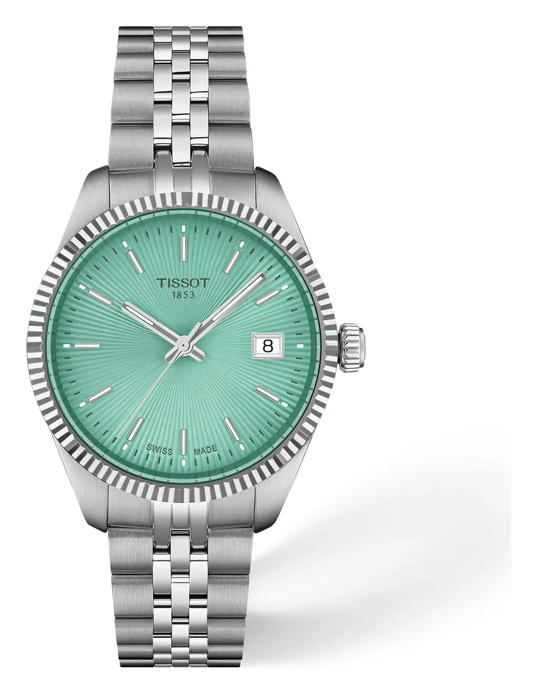 Tissot Ballade 34mm T1562101109100, reference T1562101109100, green dial, stainless steel case