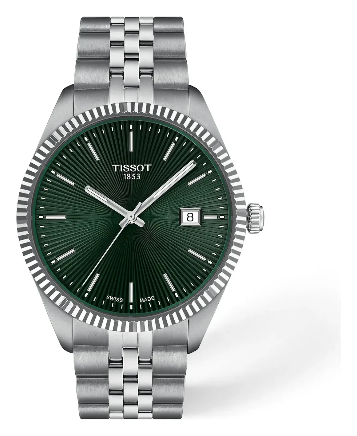 Tissot Ballade 40mm T1564101109100, reference T1564101109100, green dial, stainless steel case