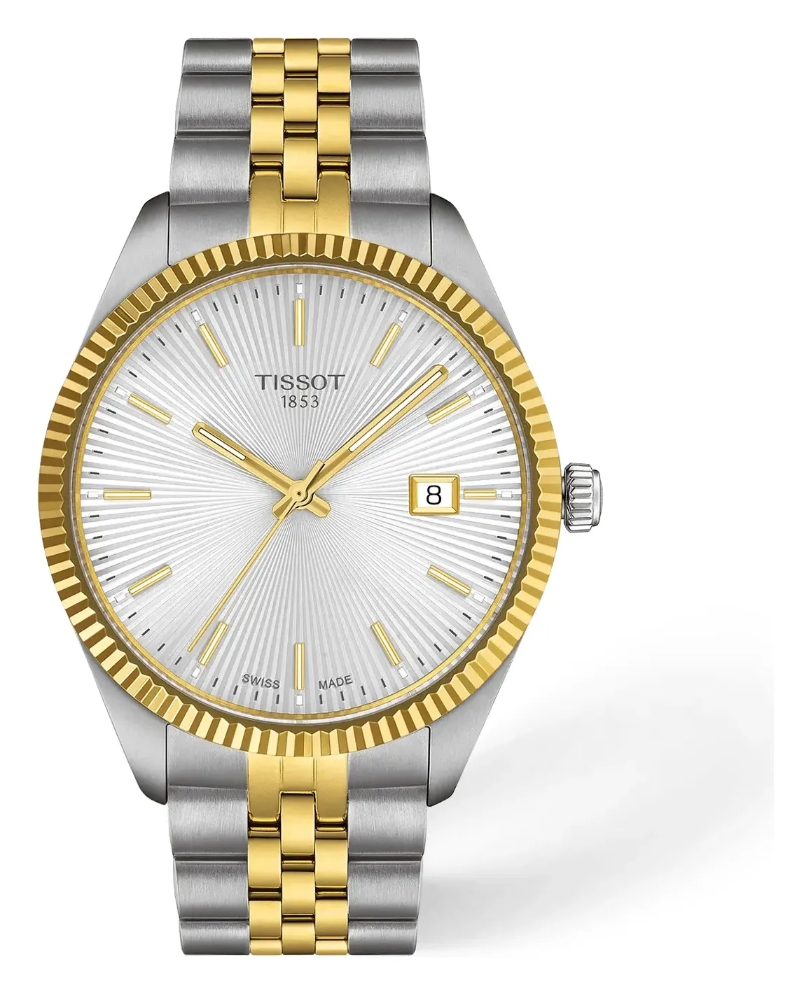 Tissot Ballade 40mm T1564102203100, reference T1564102203100, silver dial, stainless steel case
