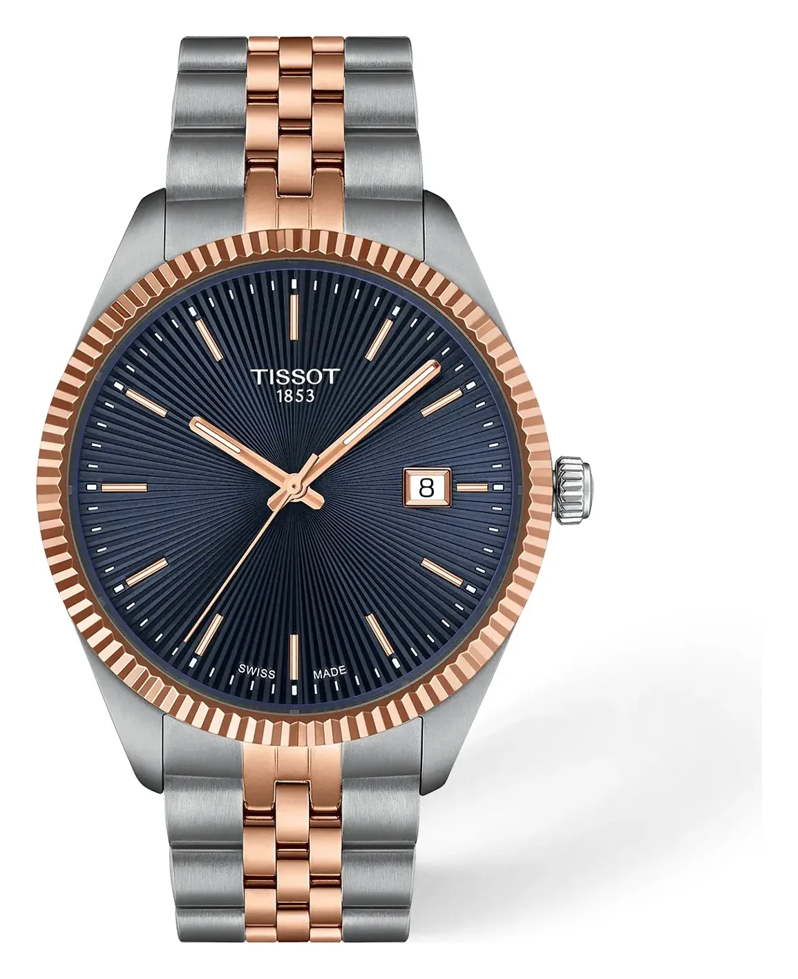 Tissot Ballade 40mm T1564102204100, reference T1564102204100, blue dial, stainless steel case